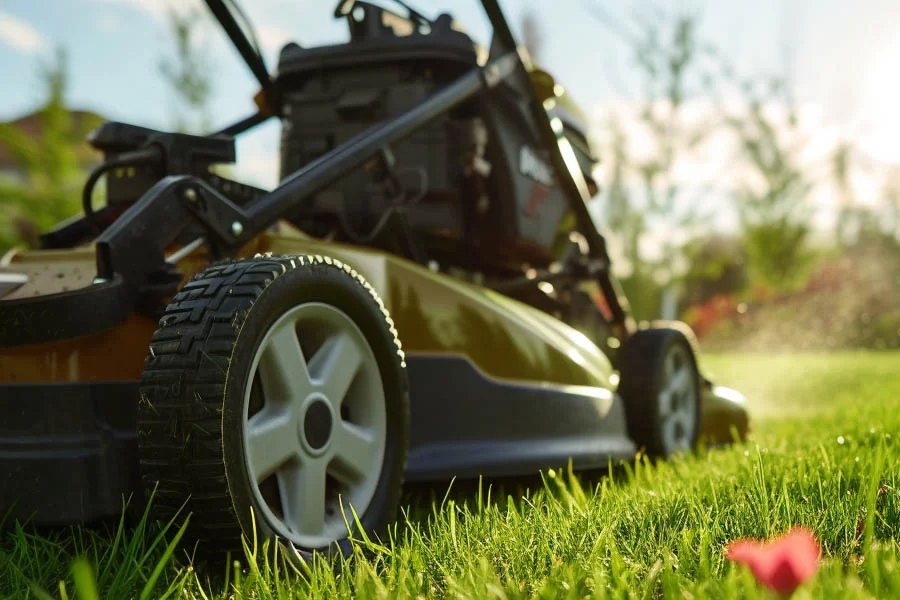 eco self propelled lawn mower